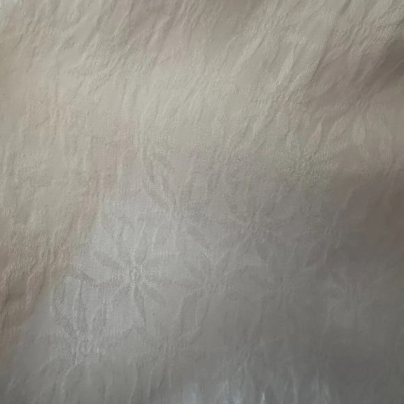 Women's L Kimchi Blue Strapless Cream Color Dress Fit Flare Pleated Sweetheart - Picture 9 of 12